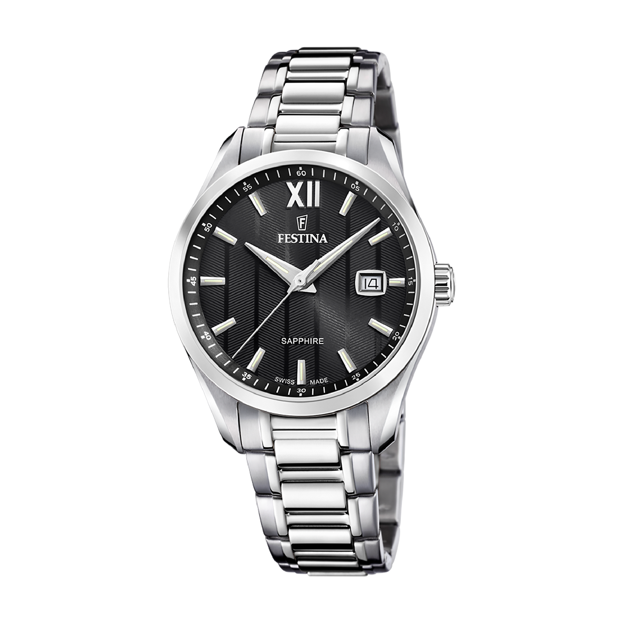 Classic Sapphire 37MM Quartz - F20026-4