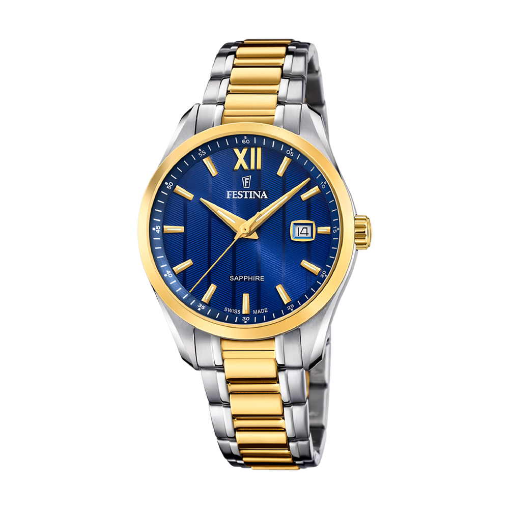 Classic Sapphire 37MM Quartz - F20027-2