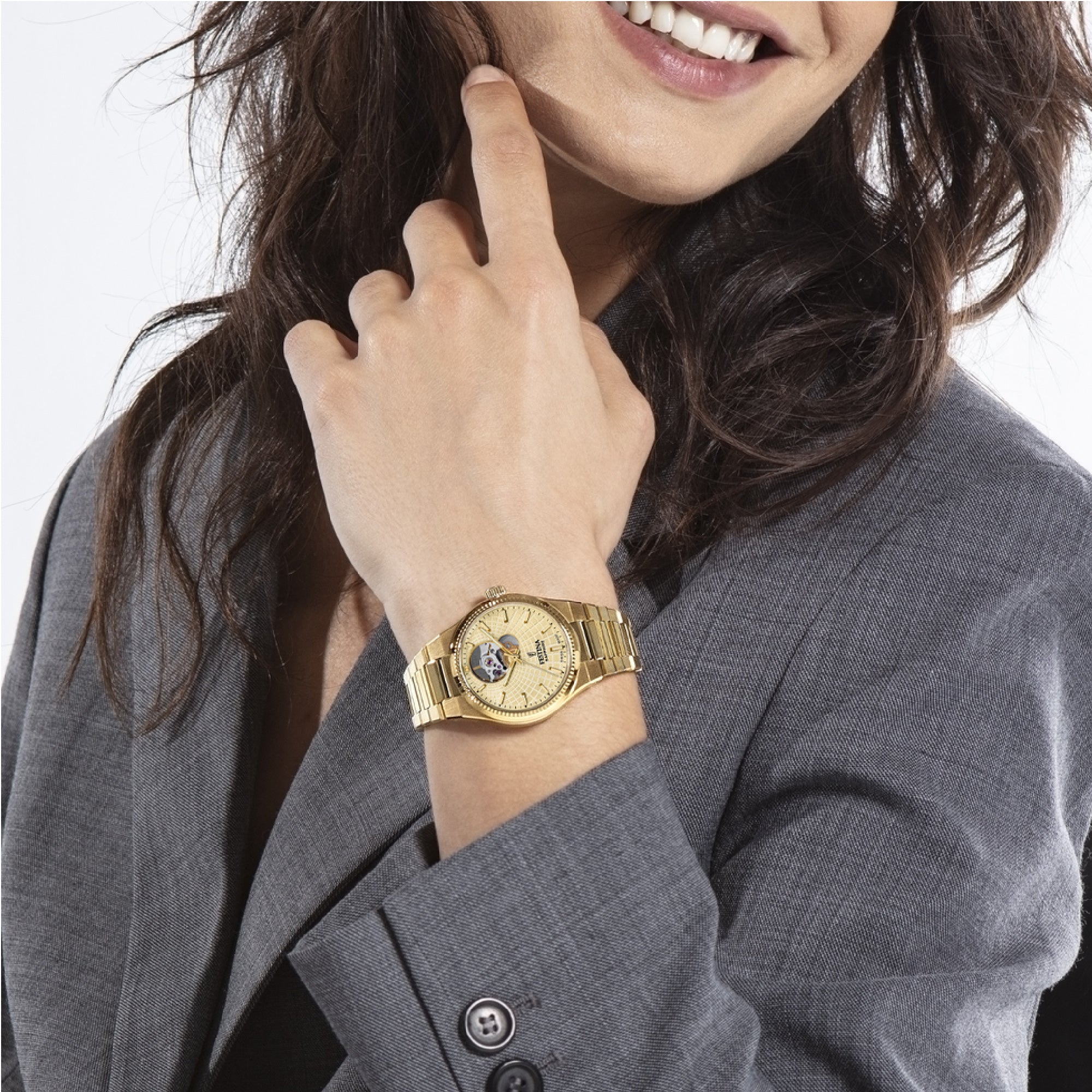 Rivé Open Heart 35MM Automatic - F20064-2